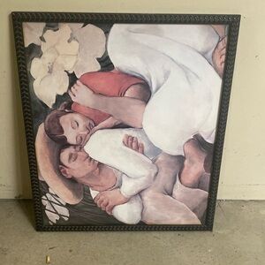 Romantic Embrace Framed Art